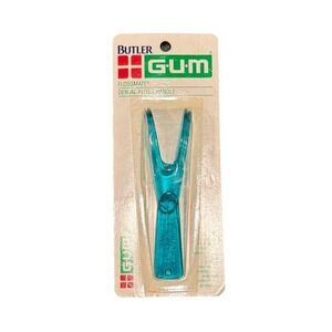 VTG Butler GUM Plastic Flossmate Handle One Handed Flossing 845 New NOS